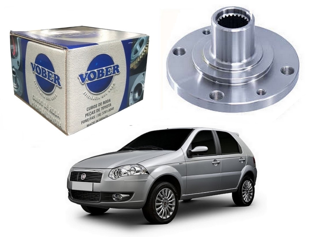  CUBO DE RODA DIANTEIRO VOBER FIAT PALIO 1.8 2008 A 2015