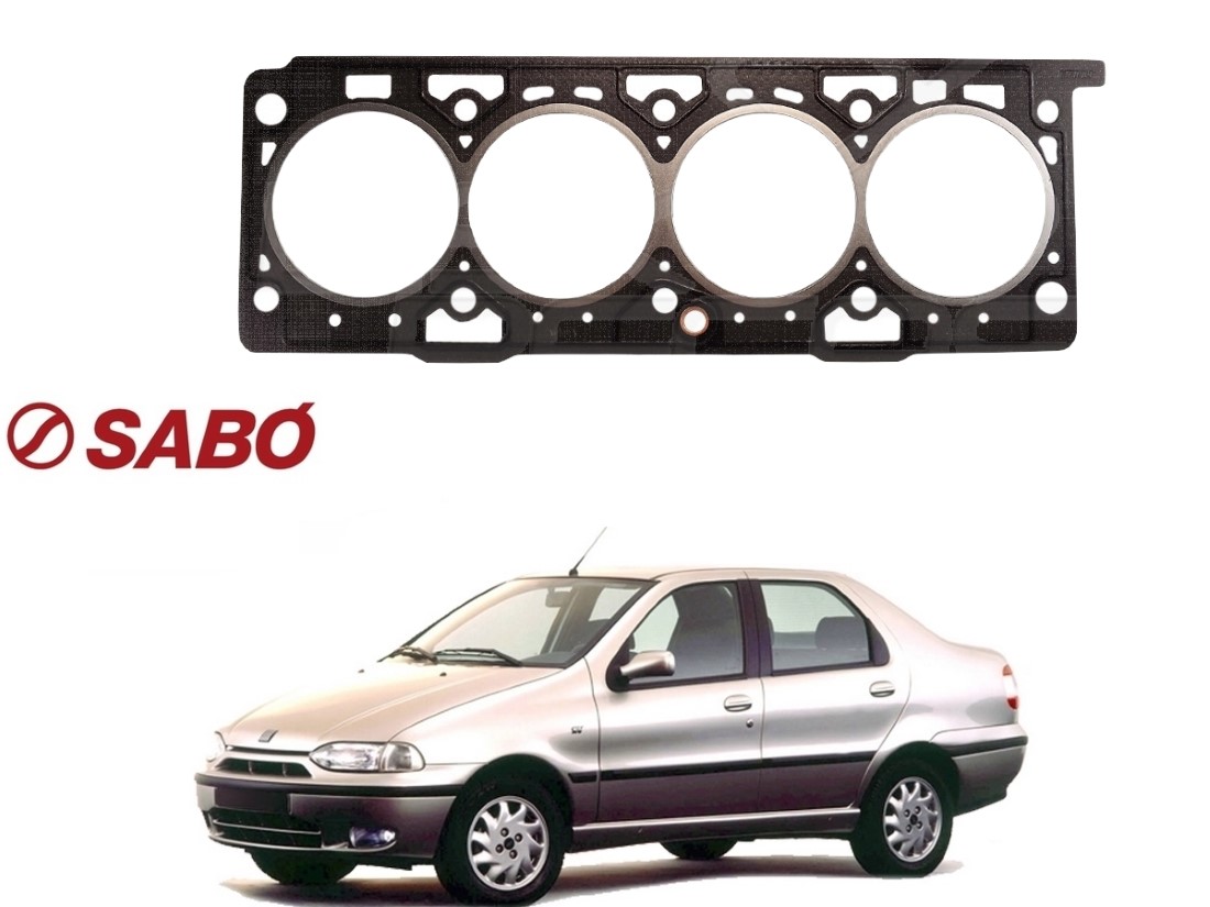  JUNTA CABEÇOTE SABO FIAT SIENA 1.6 16V 1997 A 2000