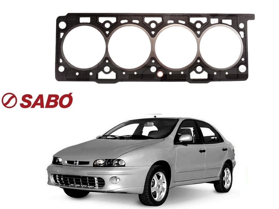  JUNTA CABEÇOTE SABO FIAT BRAVA 1.6 16V 2000 A 2001