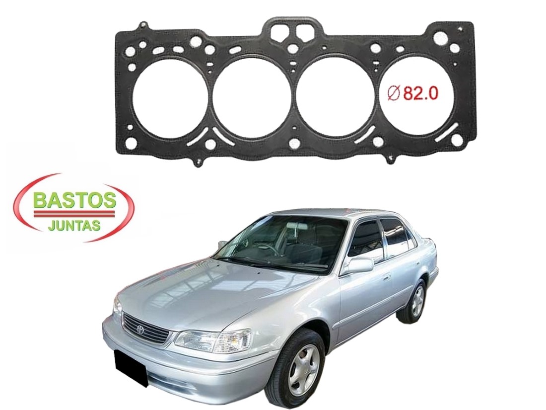  JUNTA CABEÇOTE BASTOS TOYOTA COROLLA 1.8 1992 A 1999