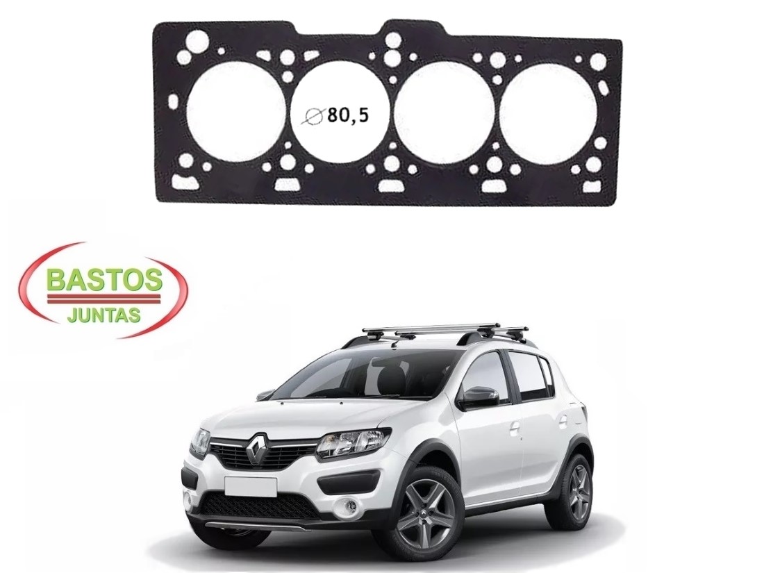  JUNTA CABEÇOTE BASTOS RENAULT SANDERO STEPWAY 1.6 16V 2014 A 2020