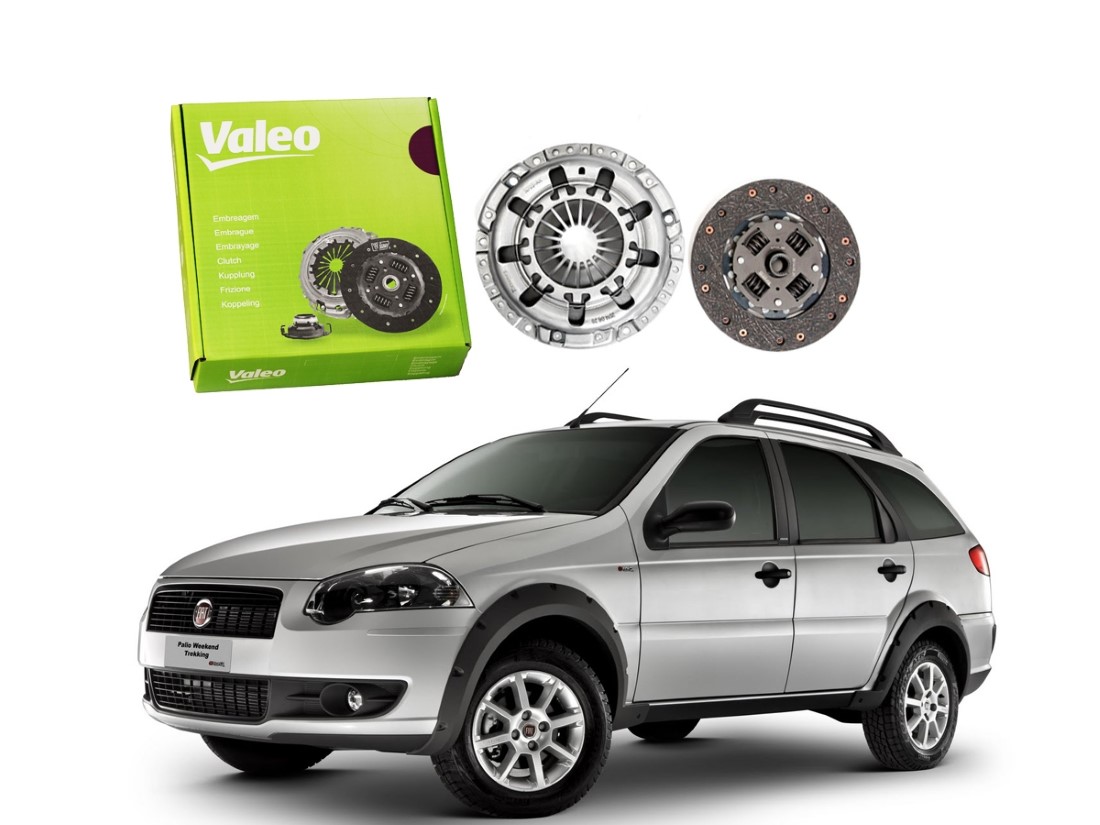  KIT EMBREAGEM VALEO FIAT PALIO WEEKEND PALIO TREKKING 1.6 16V MANUAL 2012 A 2020