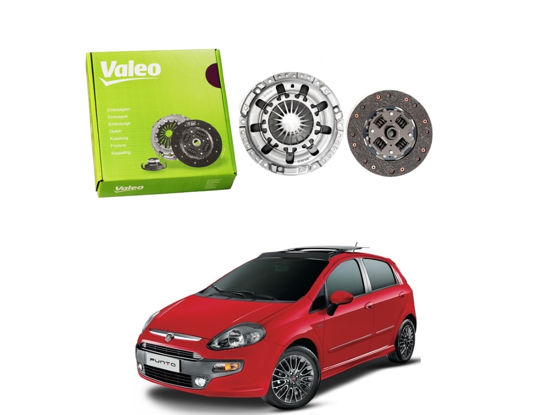  KIT EMBREAGEM VALEO FIAT PUNTO 1.6 MANUAL 1.8 MANUAL 2011 A 2017