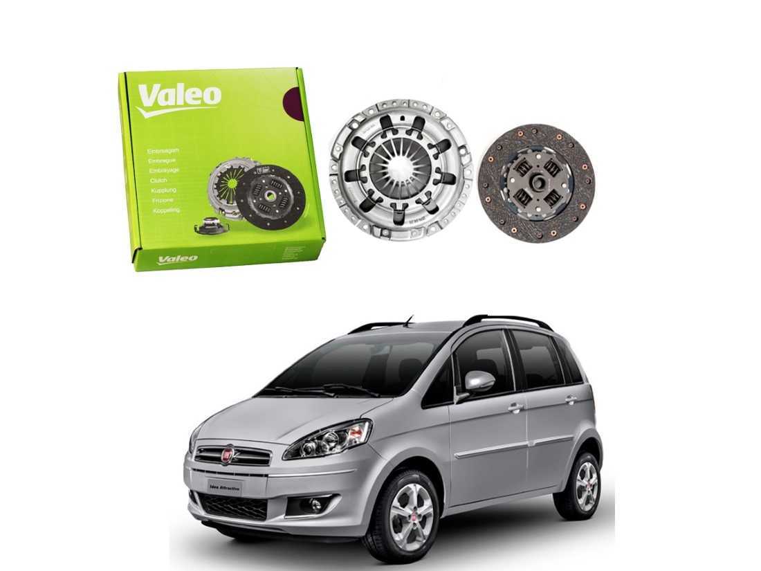  KIT EMBREAGEM VALEO FIAT IDEA ETORQ 1.6 MANUAL 2011 A 2016