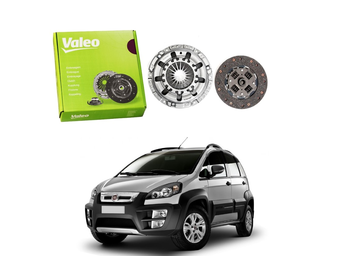  KIT EMBREAGEM VALEO FIAT IDEA ADVENTURE 1.8 MANUAL 2012 A 2020