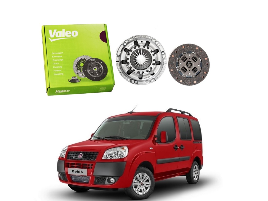  KIT EMBREAGEM VALEO FIAT DOBLO ETORQ 1.6 MANUAL 2011 A 2020