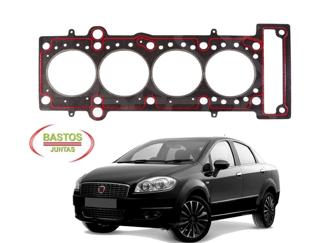  JUNTA CABEÇOTE BASTOS FIAT LINEA 1.6 ETORQ 2008 A 2014