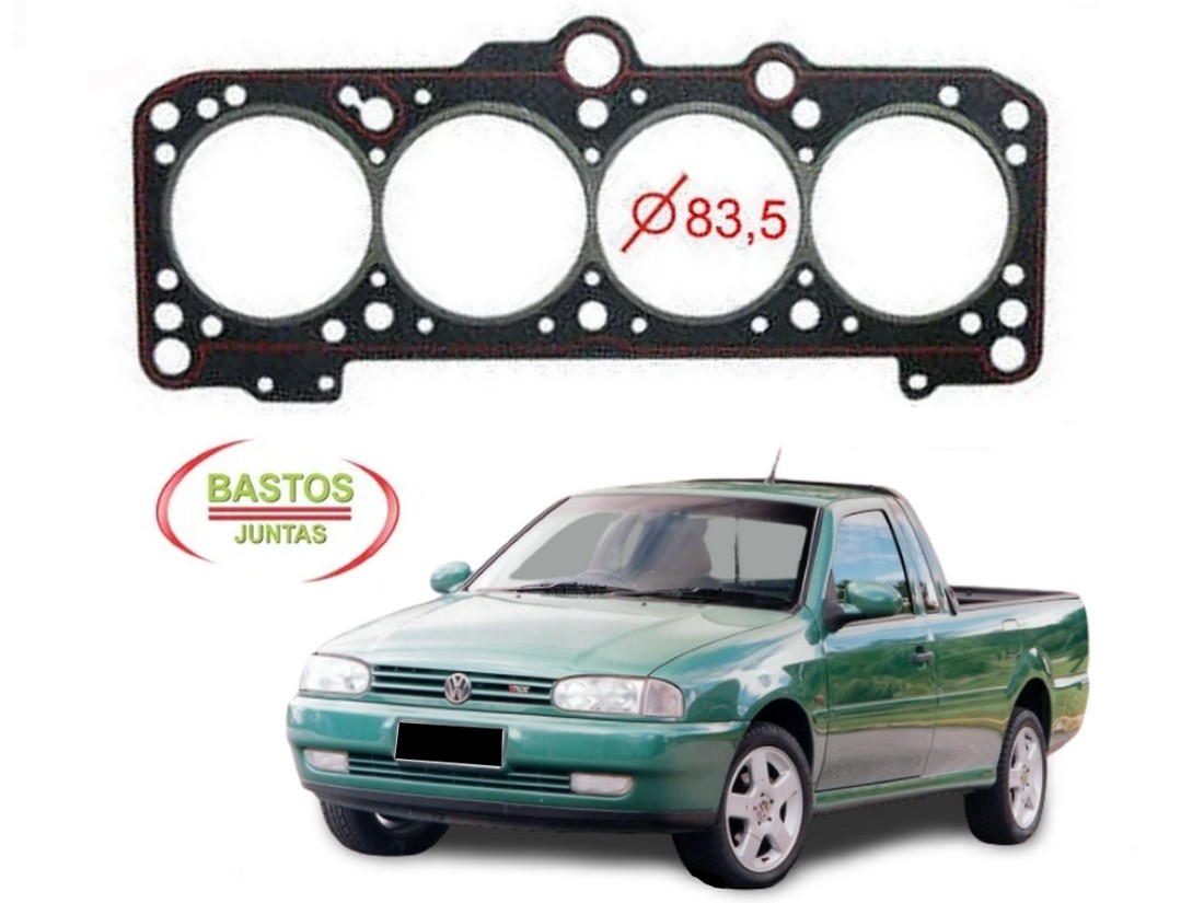  JUNTA CABEÇOTE BASTOS VOLKSWAGEN SAVEIRO 2.0 1995 A 1999