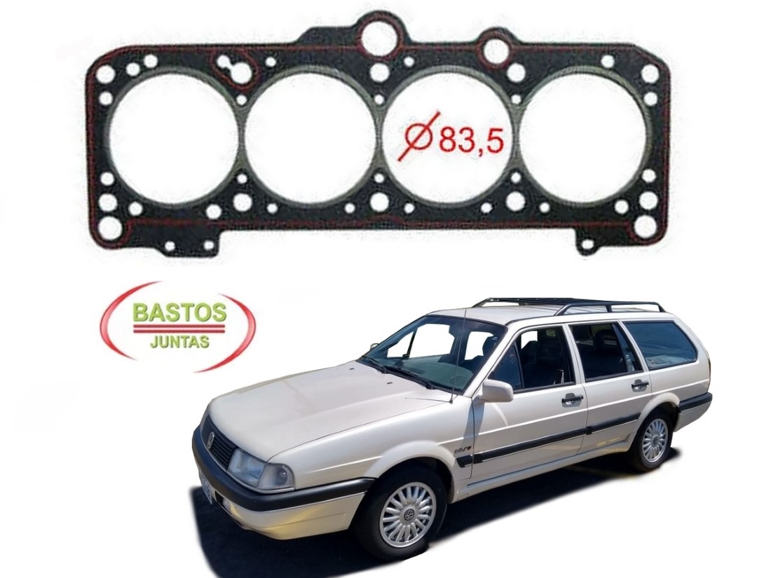  JUNTA CABEÇOTE BASTOS VOLKSWAGEN SANTANA QUANTUM 2.0 1991 A 1994