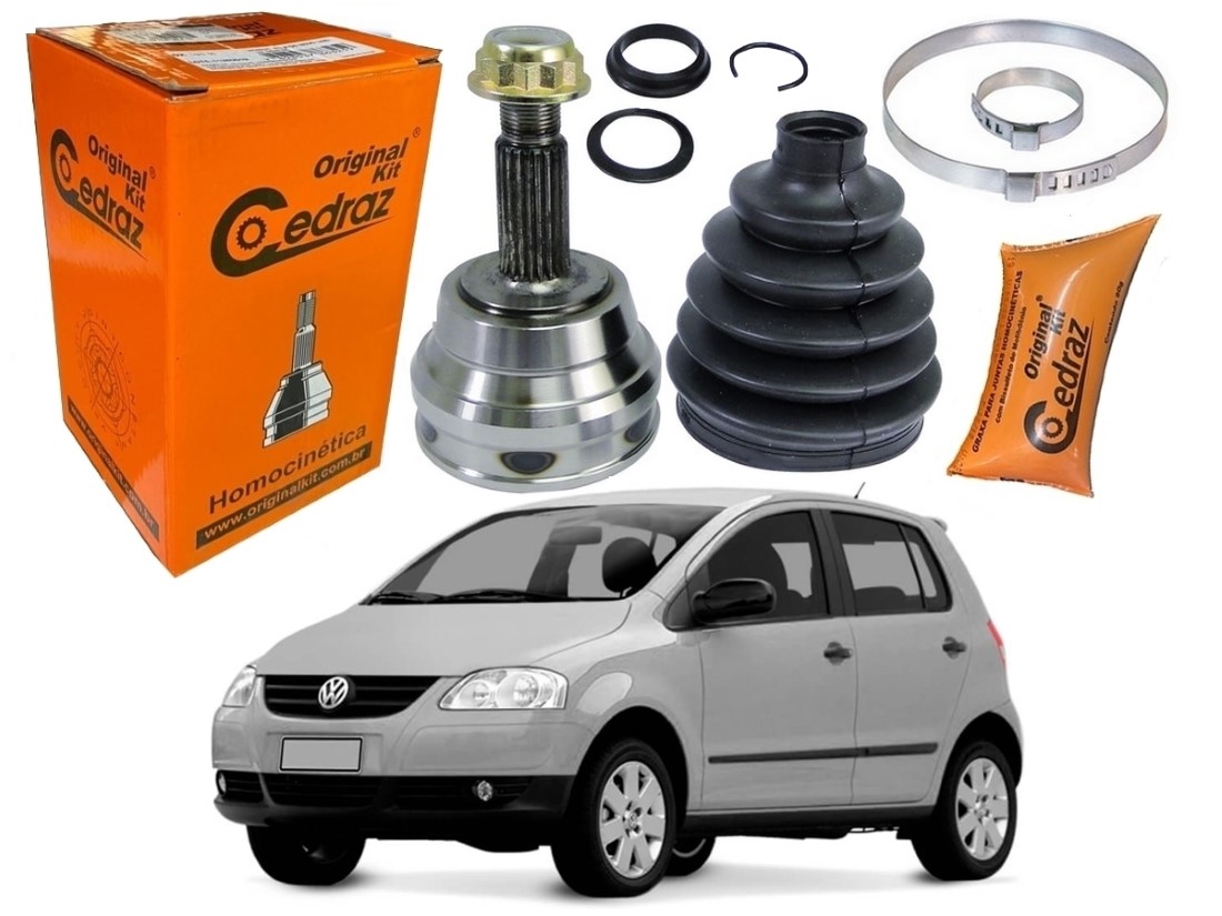  JUNTA HOMOCINETICA CEDRAZ VOLKSWAGEN FOX 1.6 SEM ABS 2003 A 2009