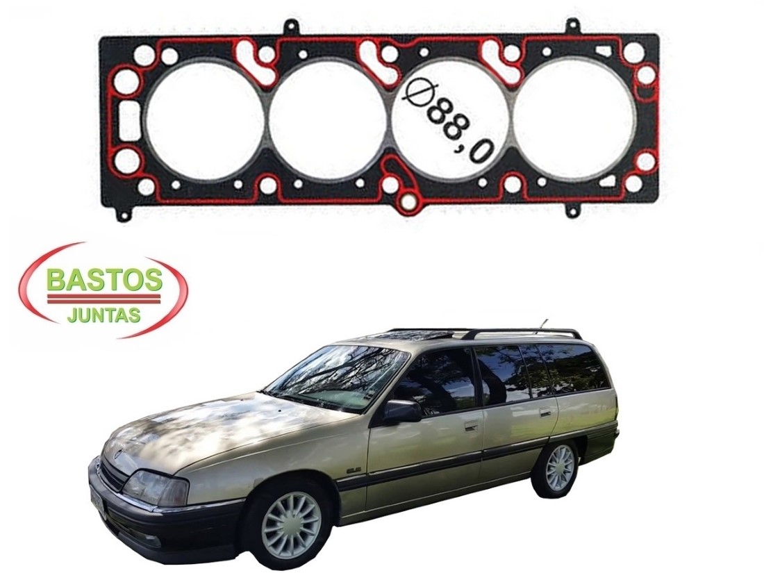  JUNTA CABEÇOTE BASTOS CHEVROLET OMEGA SUPREMA 2.0 8V 2.2 8V 1992 A 1995