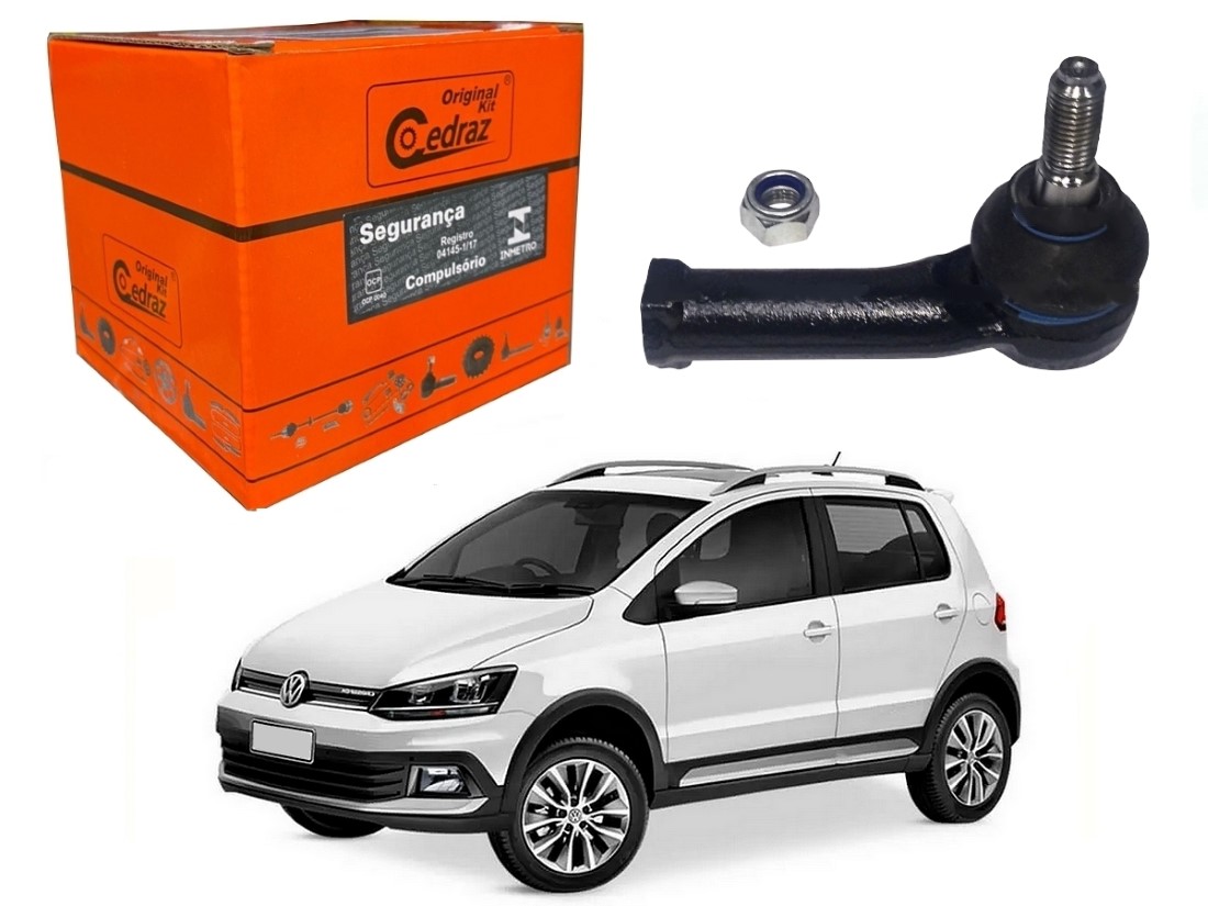  TERMINAL DIREÇÃO ESQUERDO CEDRAZ VOLKSWAGEN CROSSFOX 1.6 2015 A 2020