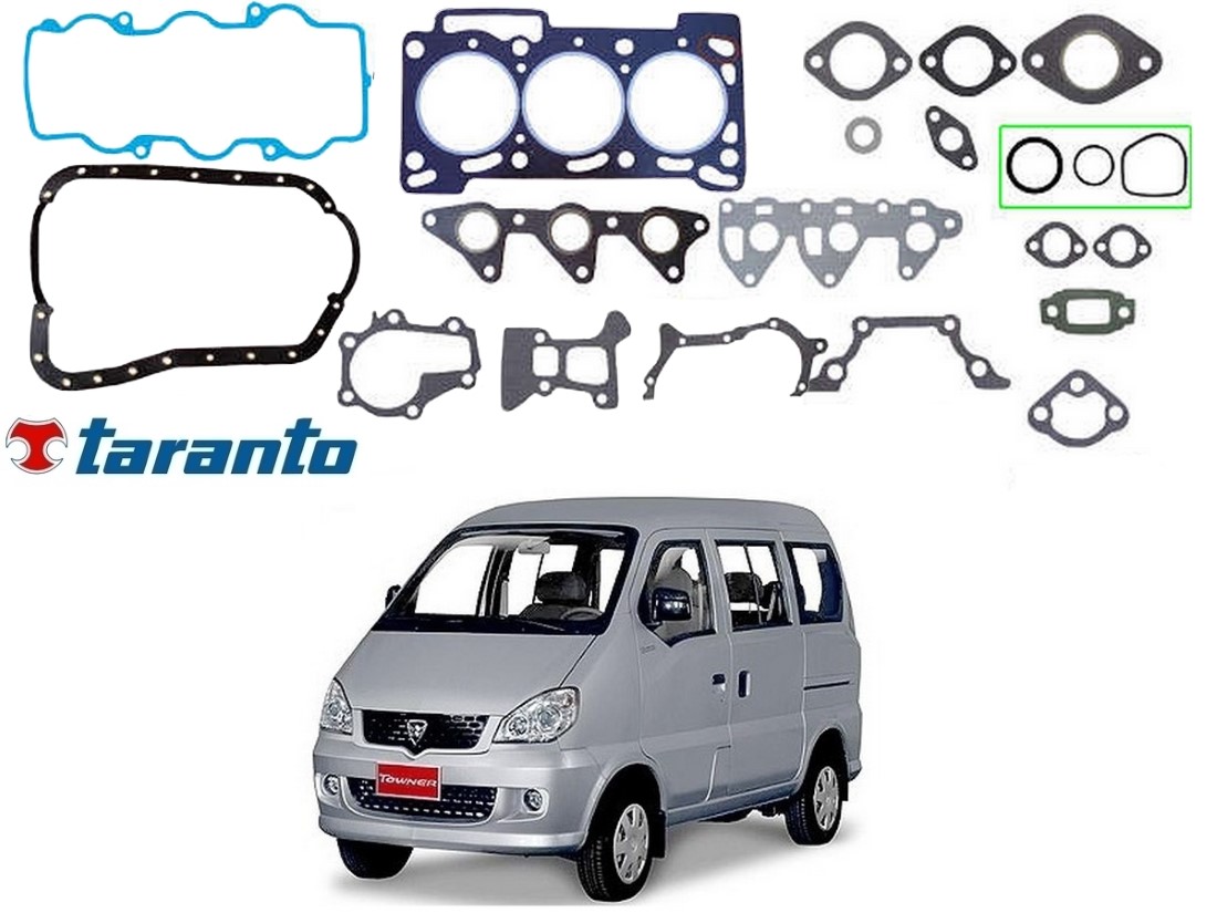  JOGO JUNTA MOTOR TARANTO HAFEI TOWNER 1.0 8V 2010 A 2012