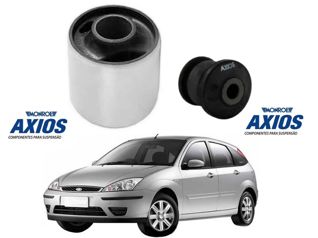 PAR BUCHA BANDEJA DIANTEIRA AXIOS FORD FOCUS 1.6 2001 A 2004