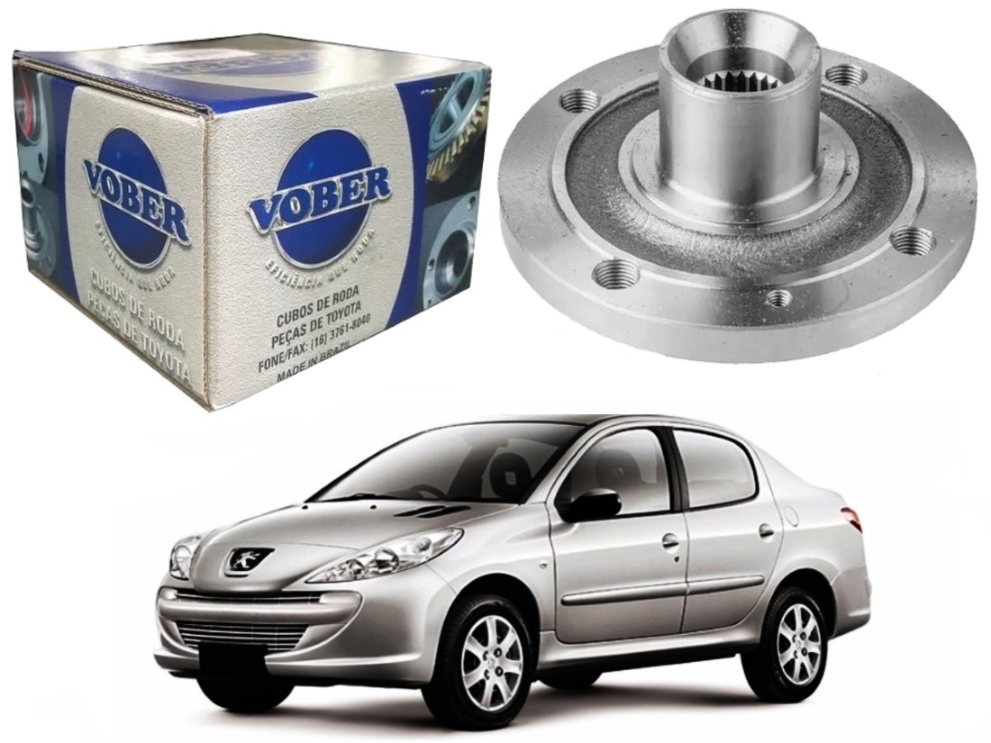  CUBO DE RODA DIANTEIRO VOBER PEUGEOT 207 PASSION 1.4 1.6 2008 A 2012