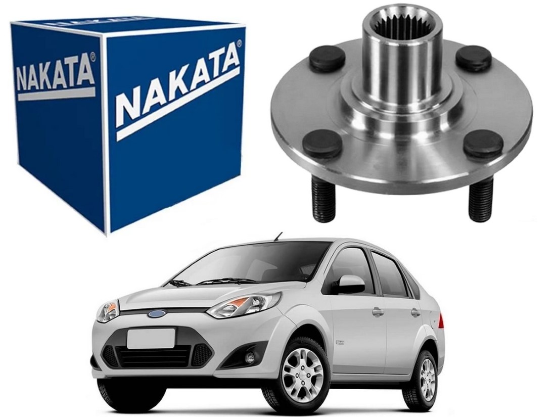  CUBO DE RODA DIANTEIRO NAKATA FORD FIESTA SEDAN 1.0 1.6 2011 A 2014