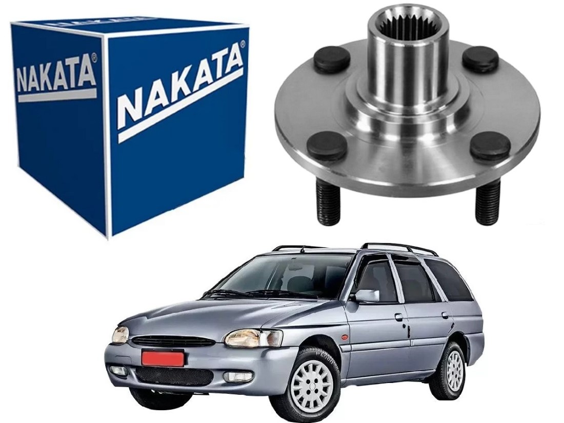  CUBO DE RODA DIANTEIRO NAKATA FORD ESCORT SW PERUA 1.6 1.8 1998 A 2003