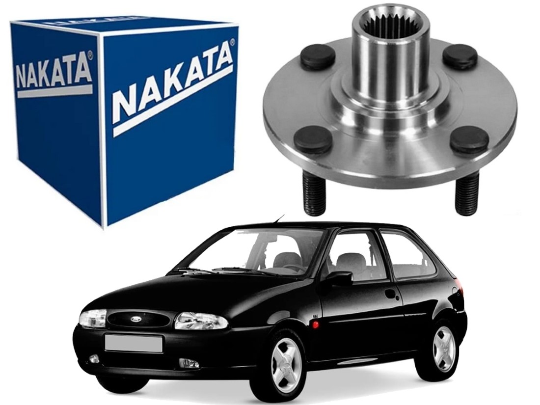  CUBO DE RODA DIANTEIRO NAKATA FORD FIESTA 1.0 1.3 1.4 1996 A 1999