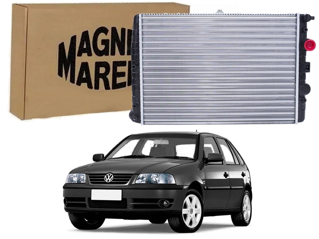  RADIADOR AGUA MARELLI VOLKSWAGEN GOL G3 1.6 1.8 2.0 2000 A 2005