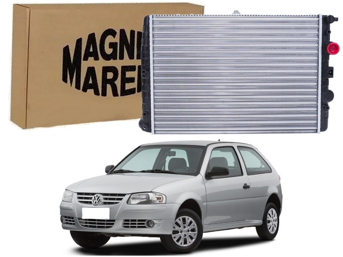  RADIADOR AGUA MARELLI VOLKSWAGEN GOL G4 1.6 1.8 2.0 2000 A 2005