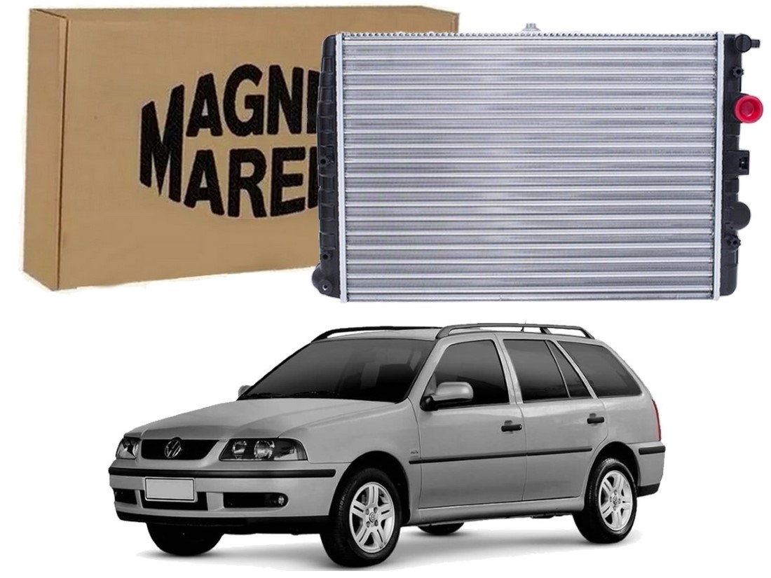  RADIADOR AGUA MARELLI VOLKSWAGEN PARATI G3 1.6 1.8 2.0 2000 A 2005