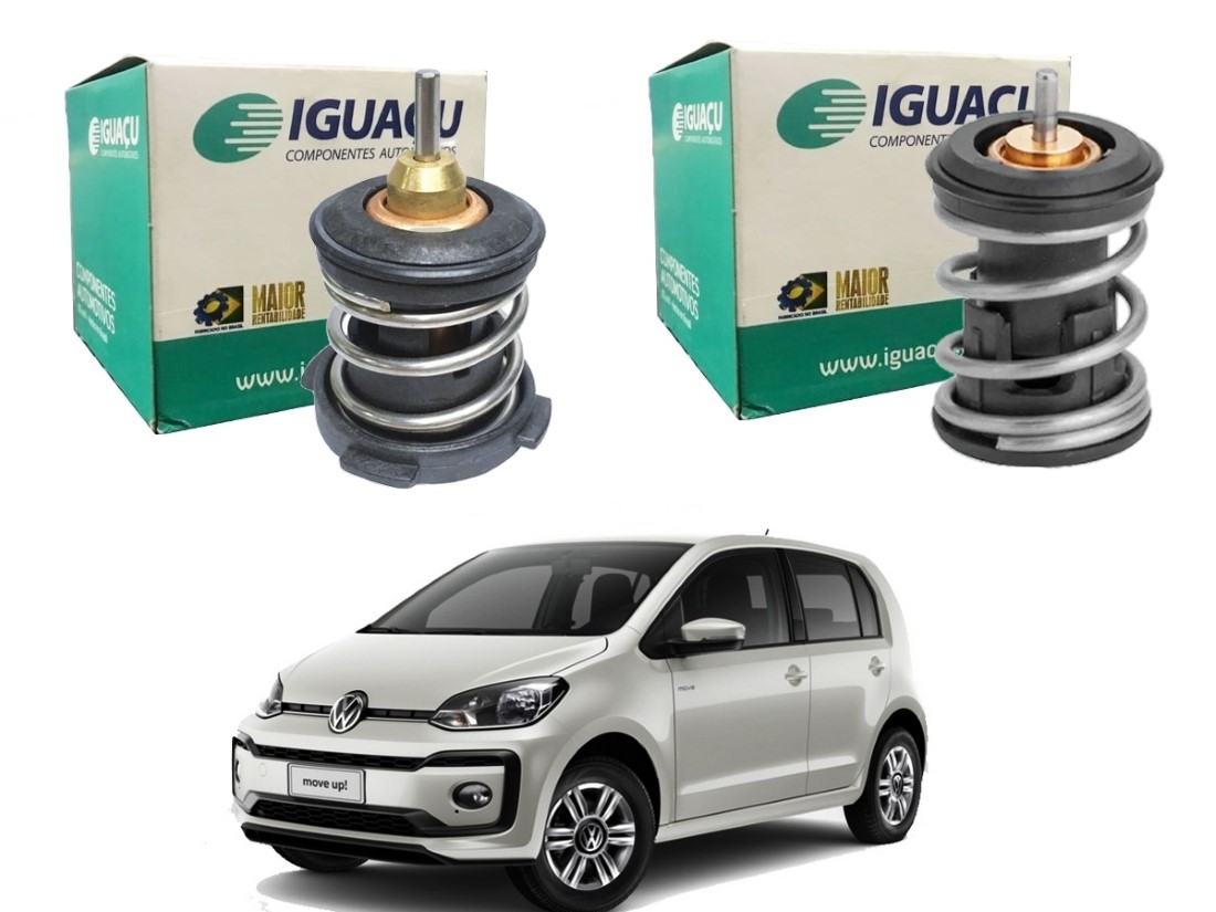  VALVULA TERMOSTATICA IGUAÇU VOLKSWAGEN UP 1.0 2014 A 2019