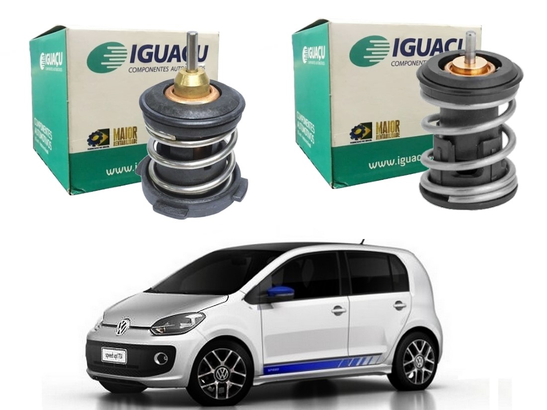  VALVULA TERMOSTATICA IGUAÇU VOLKSWAGEN UP SPEED 1.0 2015 A 2017