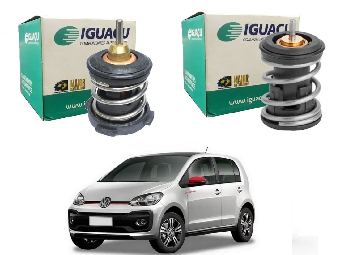  VALVULA TERMOSTATICA IGUAÇU VOLKSWAGEN UP PEPPER 1.0 2017 A 2019