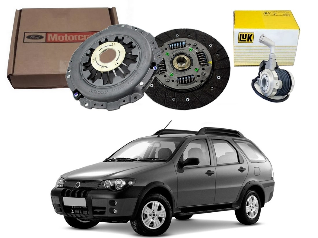  KIT EMBREAGEM ATUADOR ORIGINAL FIAT PALIO ADVENTURE 1.8 8V DUALOGIC 2008 A 2010