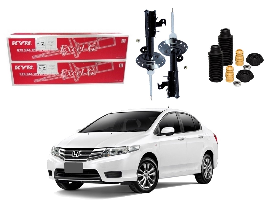  KIT AMORTECEDOR DIANTEIRO KAYABA HONDA CITY 1.5 2009 A 2013