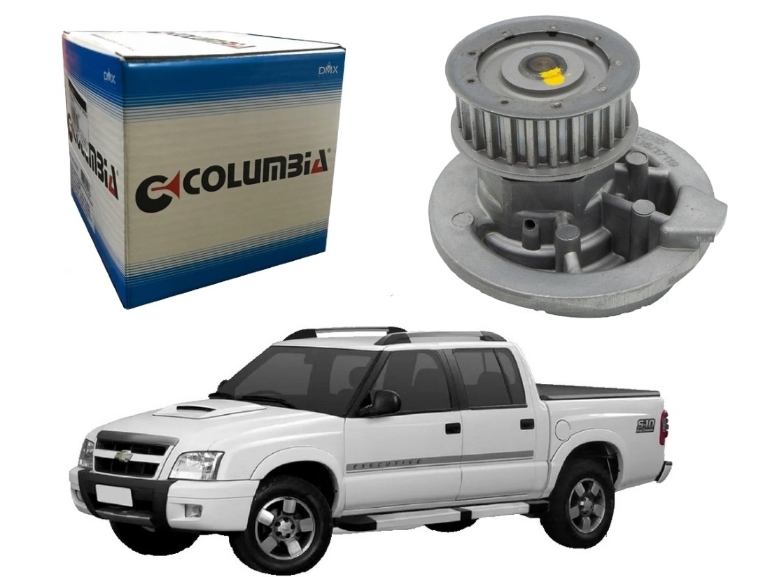  BOMBA D'AGUA COLUMBIA CHEVROLET S10 2.4 2009 A 2011