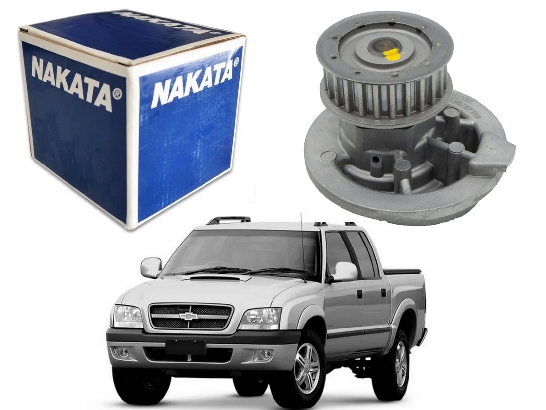  BOMBA D'AGUA NAKATA CHEVROLET S10 2.4 2001 A 2008