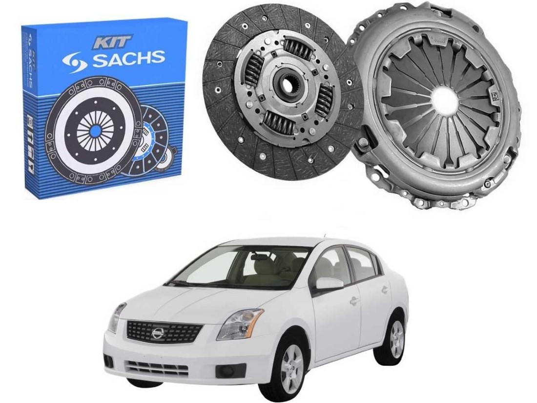  KIT EMBREAGEM SACHS NISSAN SENTRA 2.0 2000 A 2013