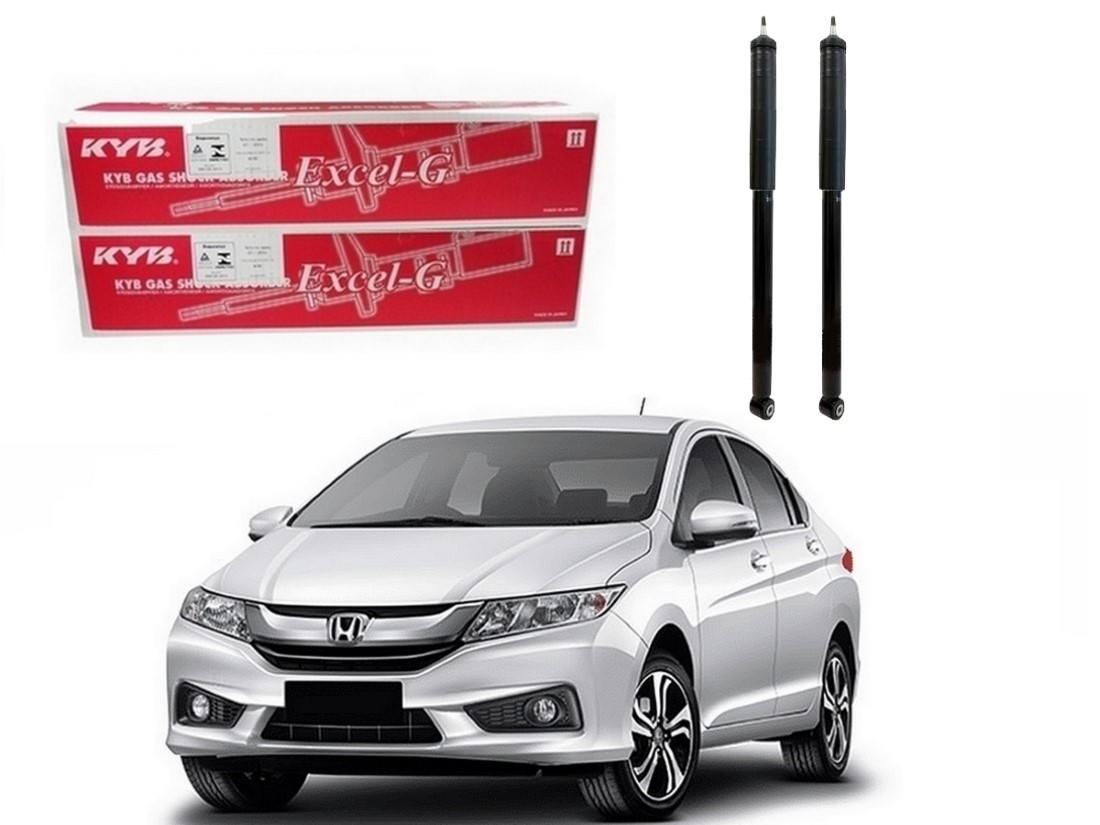  PAR AMORTECEDOR TRASEIRO KAYABA HONDA CITY 1.5 2015 A 2017