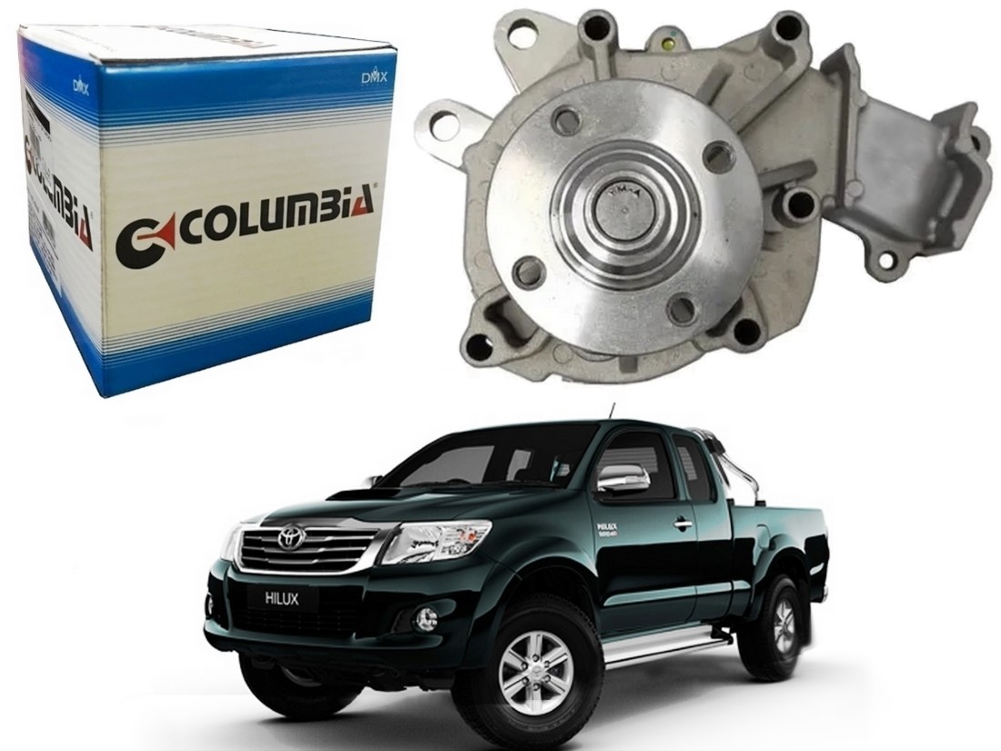  BOMBA DAGUA COLUMBIA TOYOTA HILUX 3.0 2012 A 2015