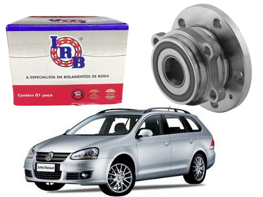  CUBO RODA DIANTEIRO IRB VOLKSWAGEN JETTA VARIANT 2.5 2008 A 2009