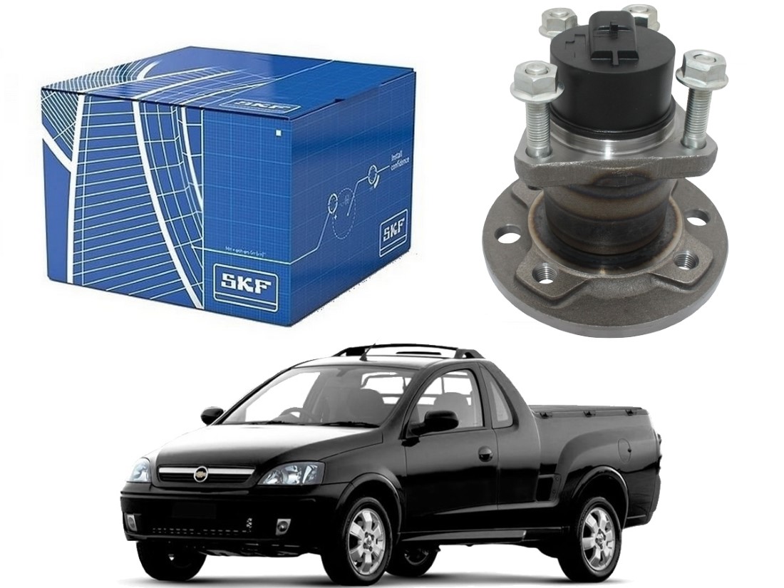  CUBO RODA TRASEIRO CHEVROLET MONTANA 1.4 SEM ABS 2002 A 2010