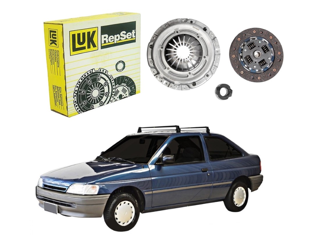  KIT EMBREAGEM LUK ORIGINAL FORD ESCORT 1.6 1992 A 1996