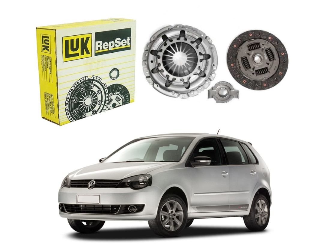  KIT EMBREAGEM LUK ORIGINAL VOLKSWAGEN POLO HATCH 2.0 2012 A 2015