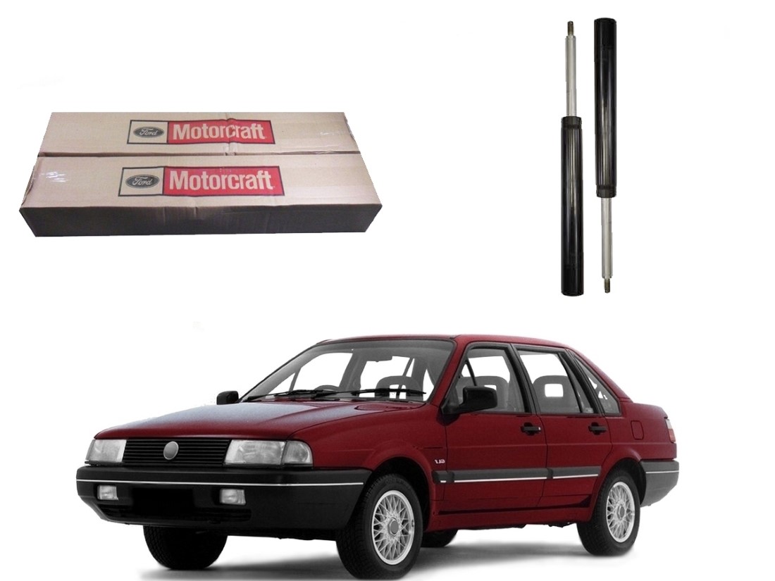  PAR AMORTECEDOR DIANTEIRO ORIGINAL VOLKSWAGEN SANTANA 1.8 2.0 1991 A 1994