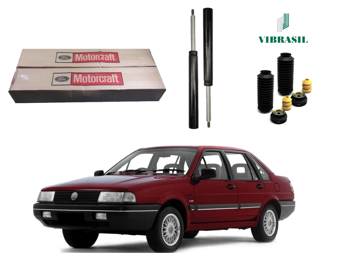  KIT AMORTECEDOR DIANTEIRO ORIGINAL VOLKSWAGEN SANTANA 1.8 2.0 1991 A 1994