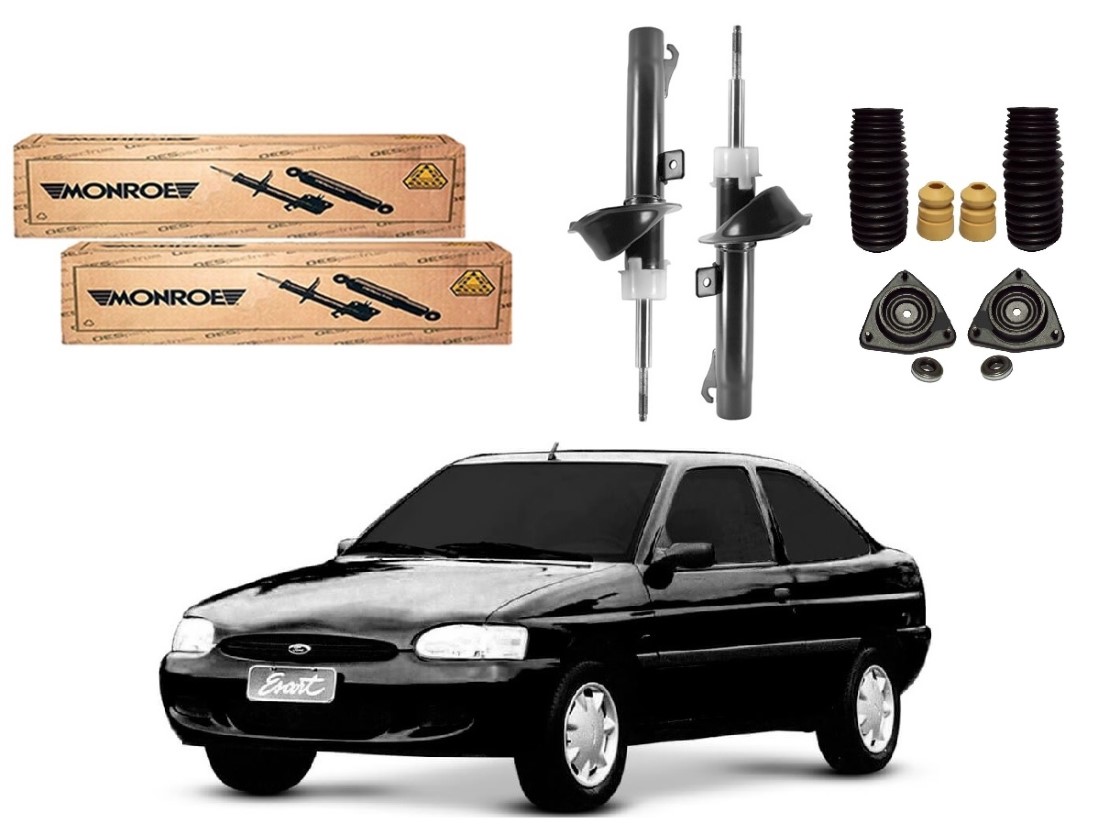  KIT AMORTECEDOR DIANTEIRO MONROE ORIGINAL FORD ESCORT 1.6 1.8 1998 A 2003