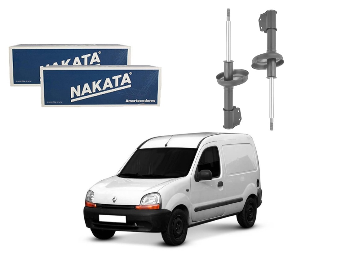  PAR AMORTECEDOR DIANTEIRO NAKATA ORIGINAL RENAULT KANGOO KANGOO RL RN 1.0 1.6 1999 A 2005