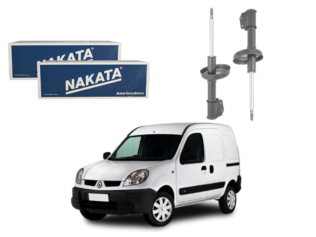  PAR AMORTECEDOR DIANTEIRO NAKATA ORIGINAL RENAULT KANGOO EXPRESSION 1.0 1.6 2009 A 2018