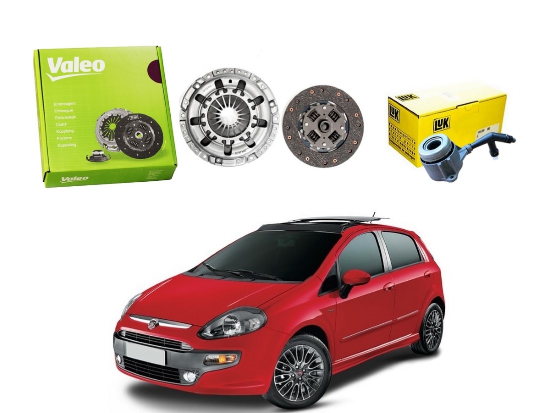  KIT EMBREAGEM VALEO ATUADOR ORIGINAL FIAT PUNTO 1.6 2011 A 2017