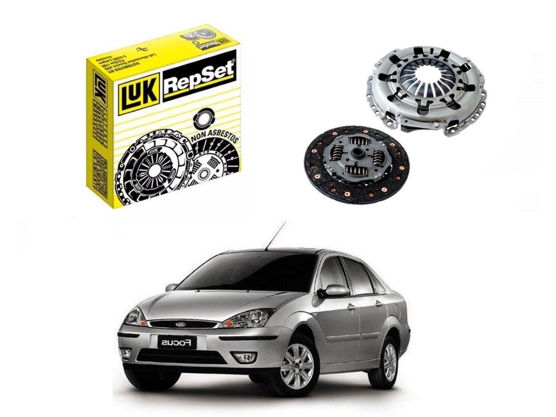  KIT EMBREAGEM LUK ORIGINAL FORD FOCUS SEDAN 2.0 16V ZETEC 2000 A 2005