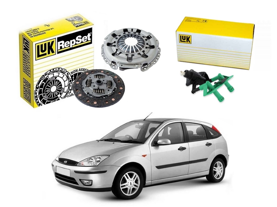  KIT EMBREAGEM ATUADOR PEDAL LUK ORIGINAL FORD FOCUS 2.0 16V ZETEC 2000 A 2005