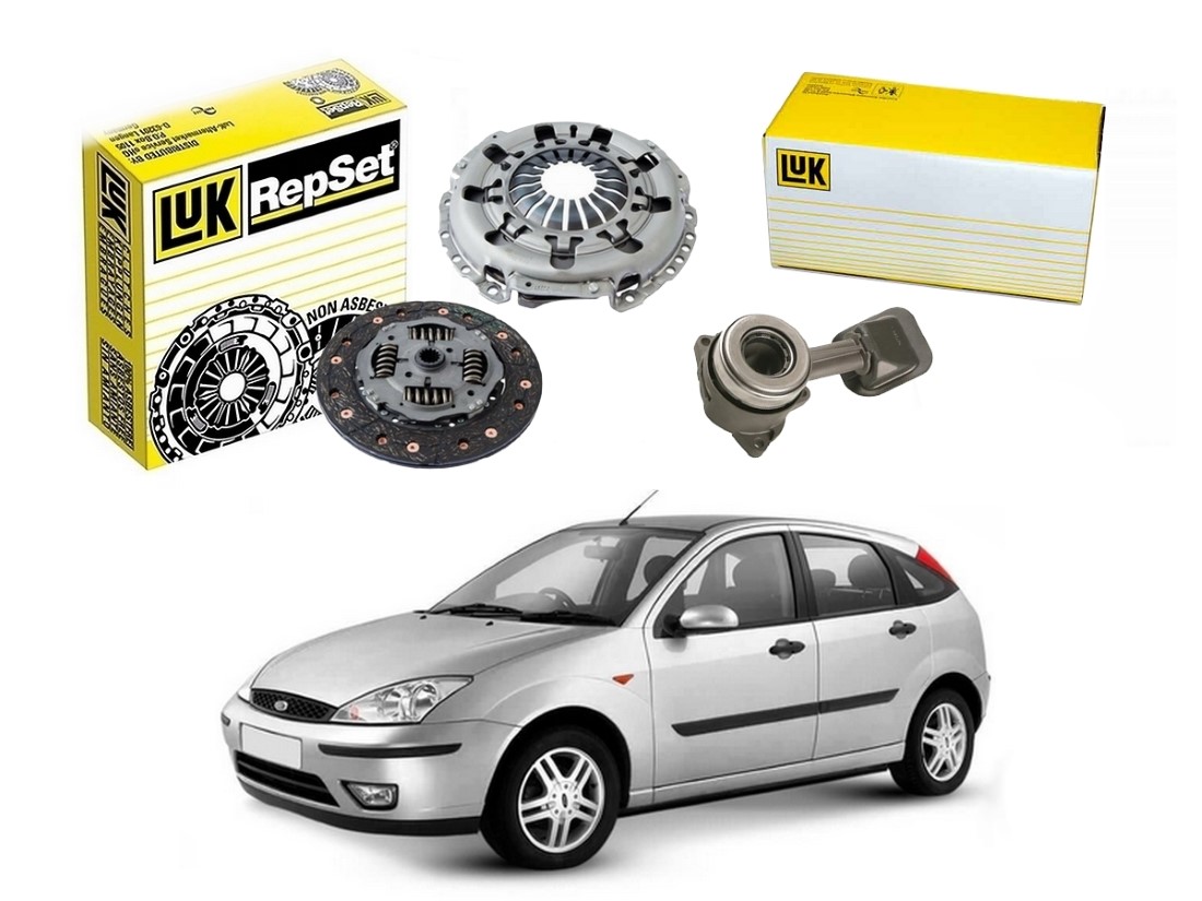  KIT EMBREAGEM LUK ATUADOR ORIGINAL FORD FOCUS 2.0 16V ZETEC 2000 A 2005