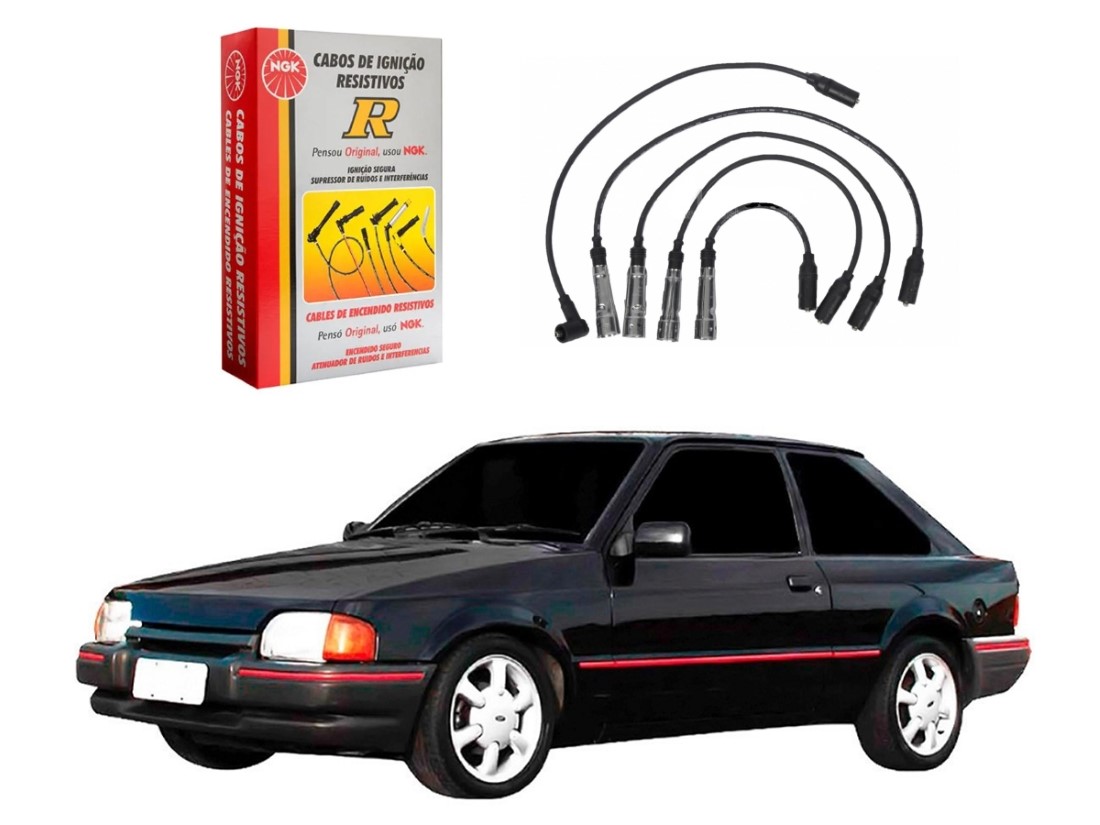  CABO DE VELA NGK FORD ESCORT XR3 2.0 8V 1993 A 1994