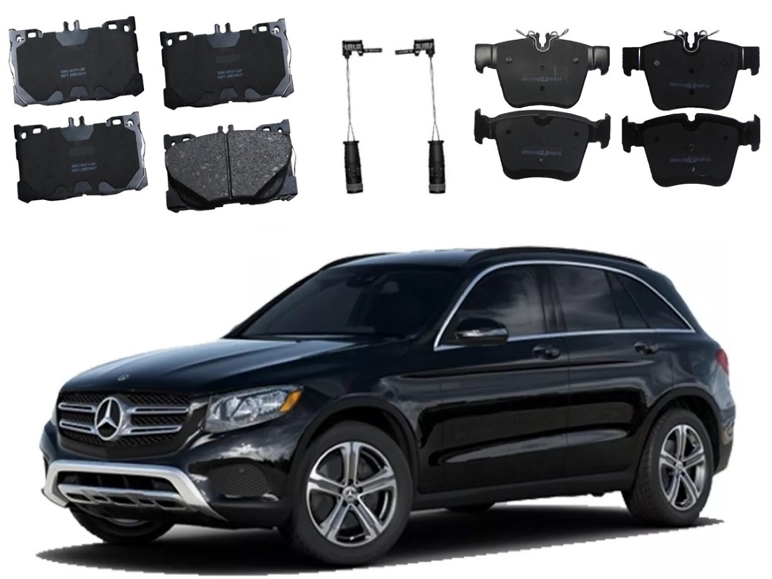  PASTILHA FREIO DIANTEIRA TRASEIRA SENSOR WILLTEC ORIGINAL PARTS MERCEDES-BENZ GLC250 2.0 2015 A 2019